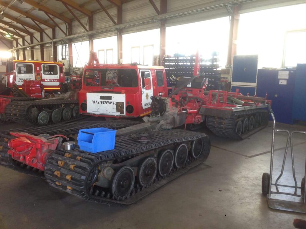 Umrüstung BV206 von dem estnischen Rettungsdienst - 3 - Projektportfolio - Baltic Defence and Technology